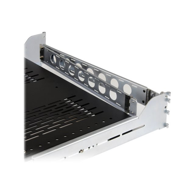 2U Adjustable Vented Sliding Rack Shelf