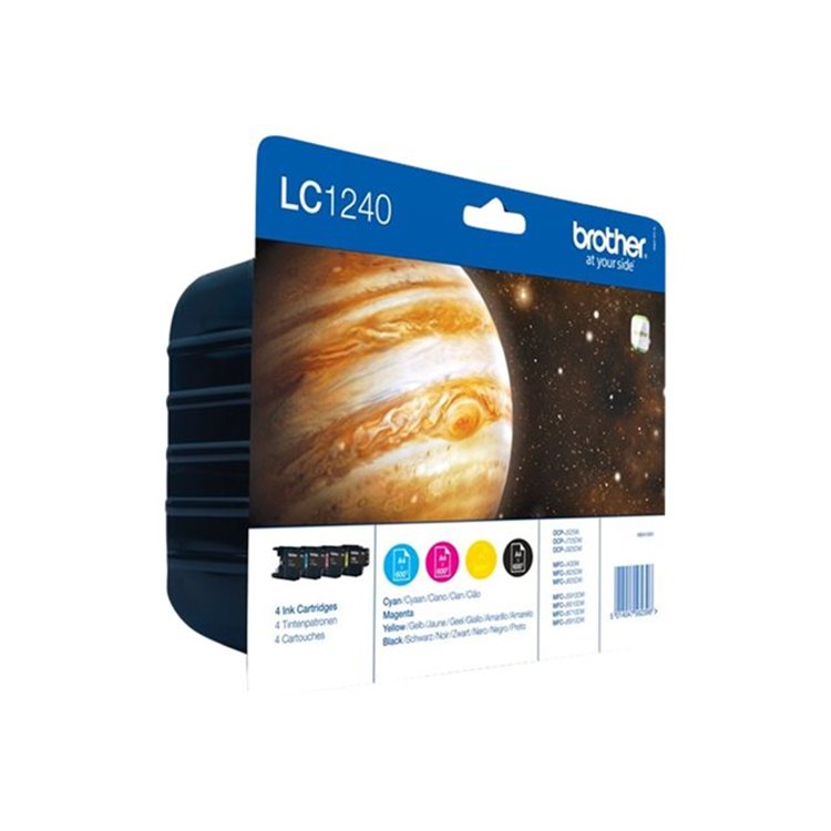 LC-1240VALBP package with 1x LC-1240 met 4 kleuren (B. C. M. Y) LC-1240VALBP package with 1x LC-1240 met 4 kleuren (B. C. M. Y)