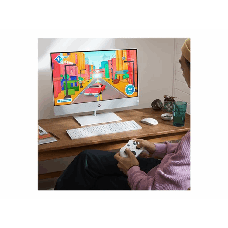 HP PAVILION AIO I5-12400T 8/1TB 27IN W11