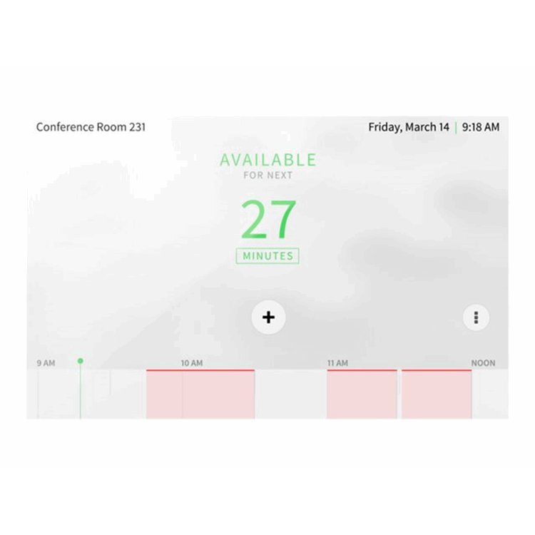 7 in. Room Scheduling Touch Screen White 7 in. Room Scheduling Touch Screen White