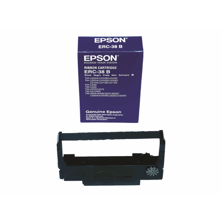 RIBBON EPSON S015374 ERC38 BLA RIBBON EPSON S015374 ERC38 BLA