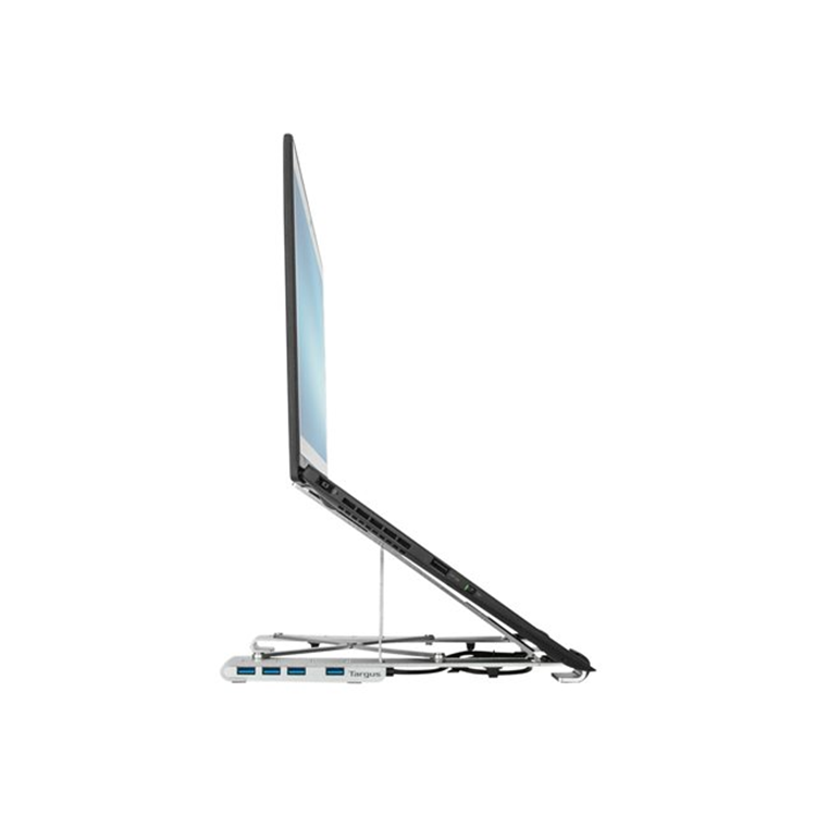 Targus Portable Stand+USB-A Hub Silver