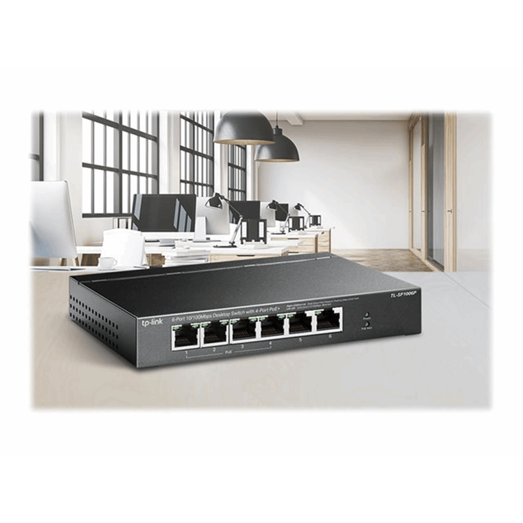 6-Port 10/100 Mbps Desktop Switch
