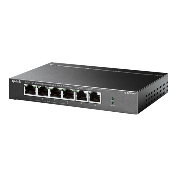 6-Port 10/100 Mbps Desktop Switch 6-Port 10/100 Mbps Desktop Switch