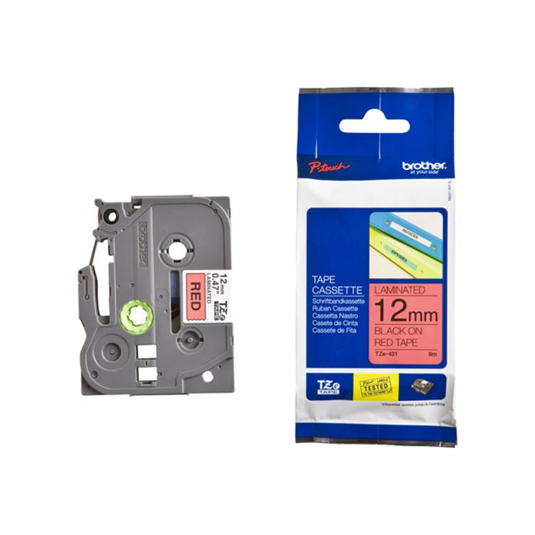 BROTHER TZ431 tape cassette 12mm8m