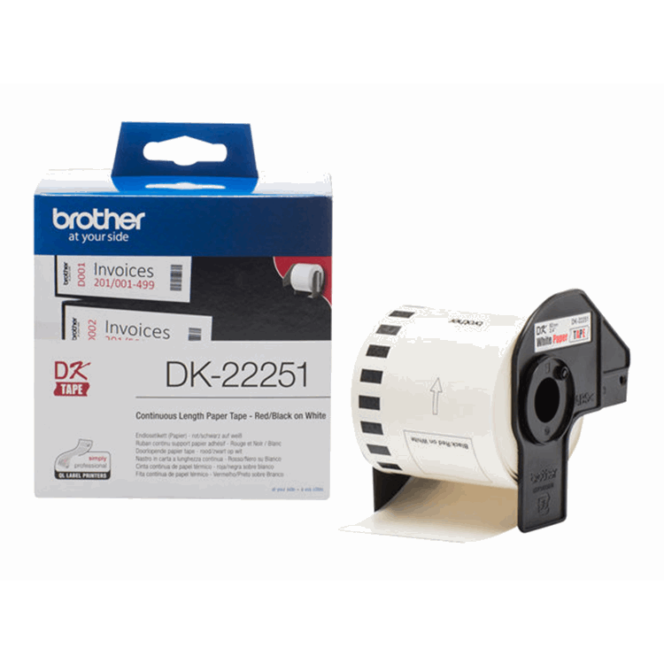 DK-22251 Continuous Paper tape 62mm