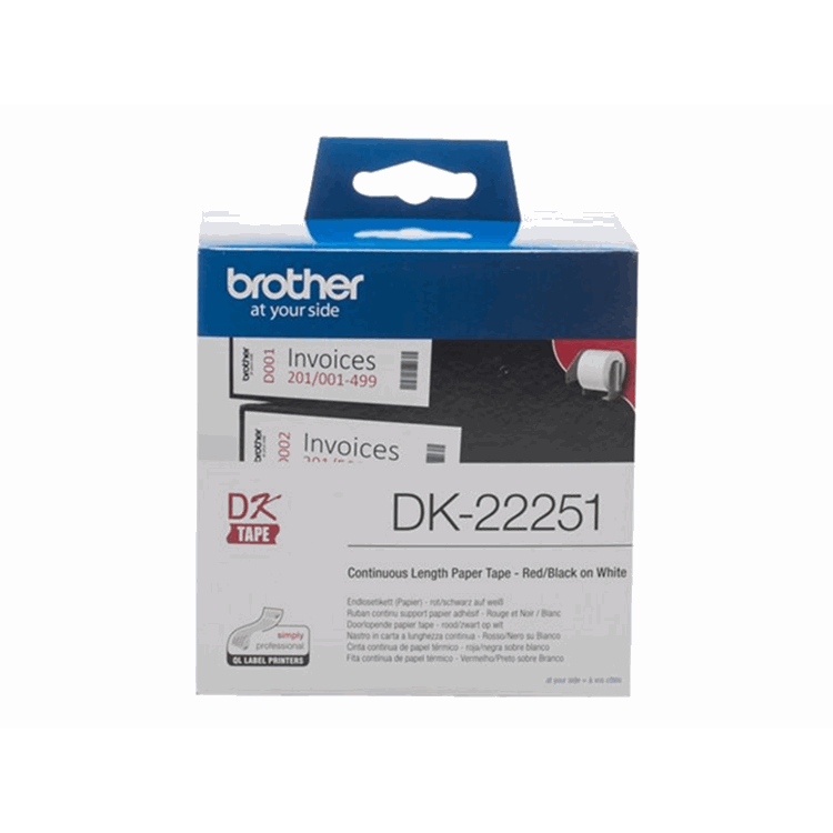 DK-22251 Continuous Paper tape 62mm