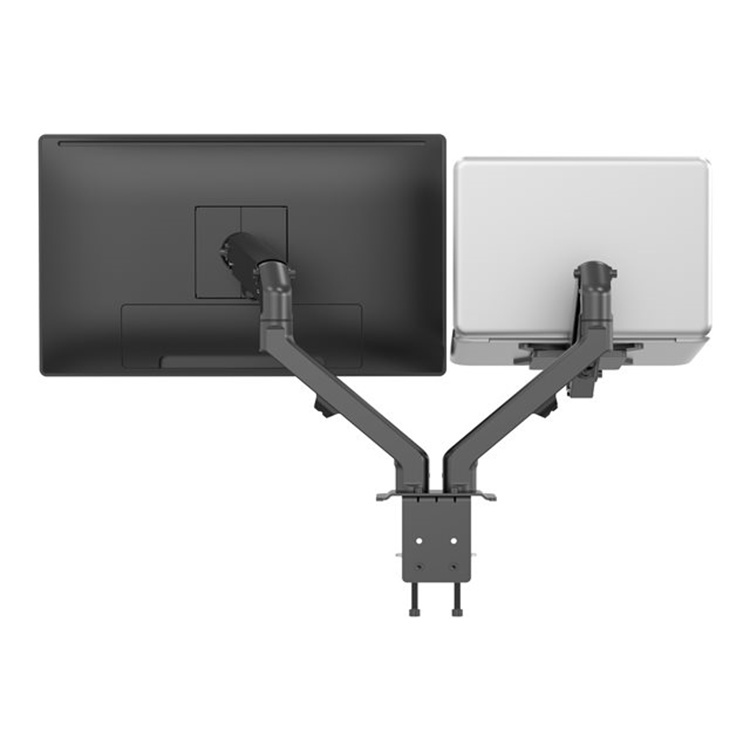 VISION Monitor Desk Arm Dual Matt Black