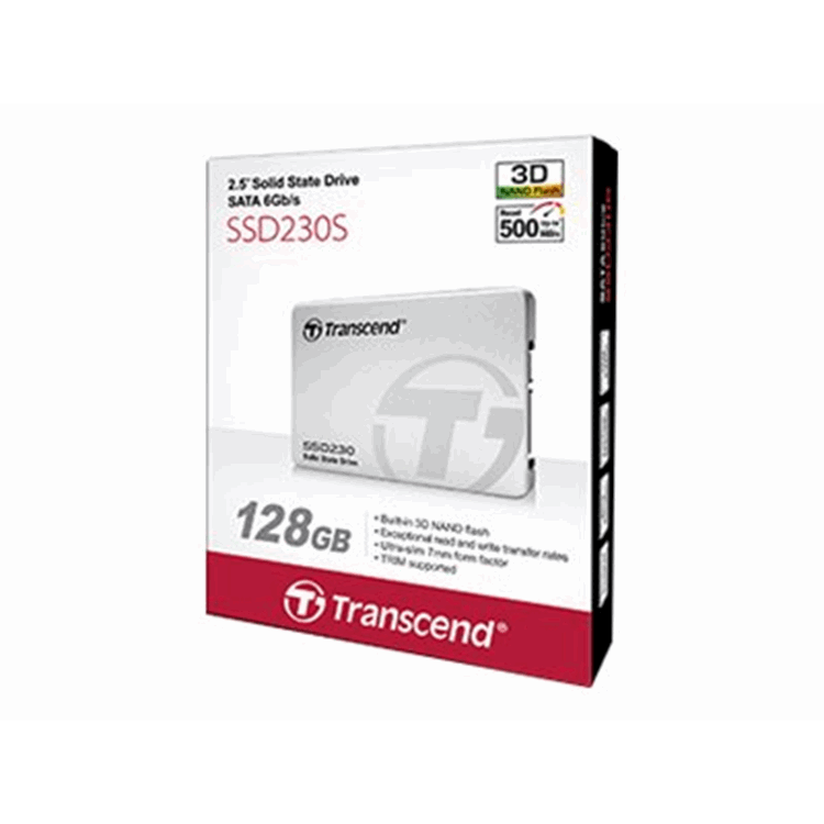 128GB 2.5" SSD230S SATA3 3D TLC Alum