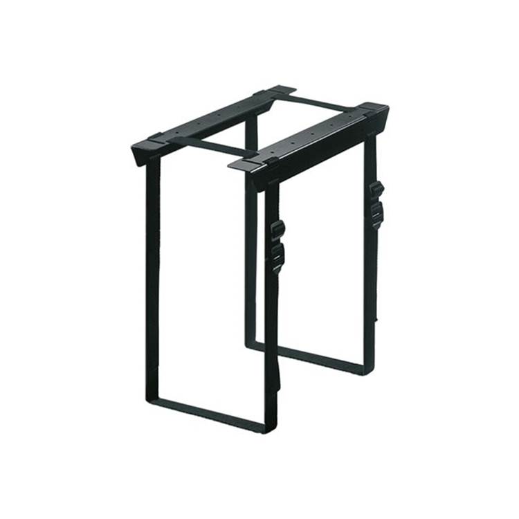 PC bureausteun aan de onderkant van eenbureau bevestigt