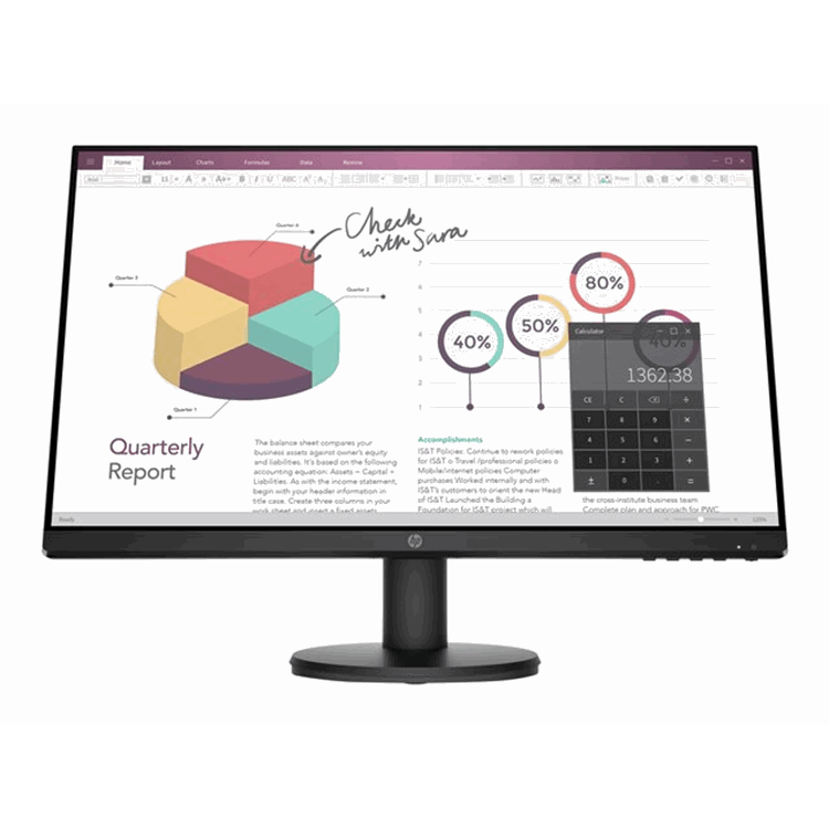 HP P24v G4 23.8inch IPS FHD Monitor HP P24v G4 23.8inch IPS FHD Monitor