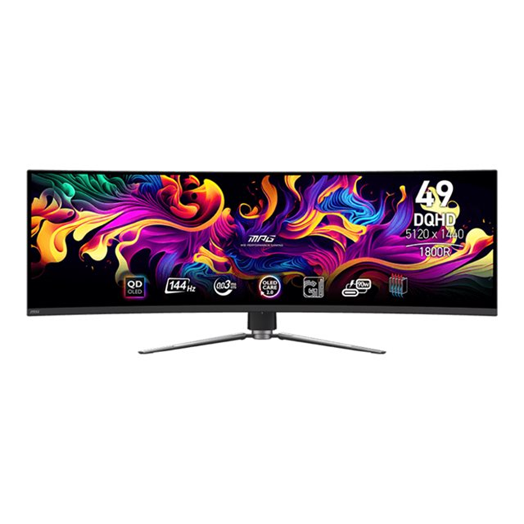 MPG 491CQP QD-OLED 49i QD-OLED Curve 1800R 5120x1440 144HZ NA Tilt 3y Warranty MPG 491CQP QD-OLED 49i QD-OLED Curve 1800R 5120x1440 144HZ NA Tilt 3y Warranty