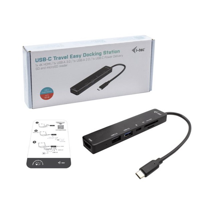 i-tec USB-C Travel Easy Dock 4K HDMI + 6