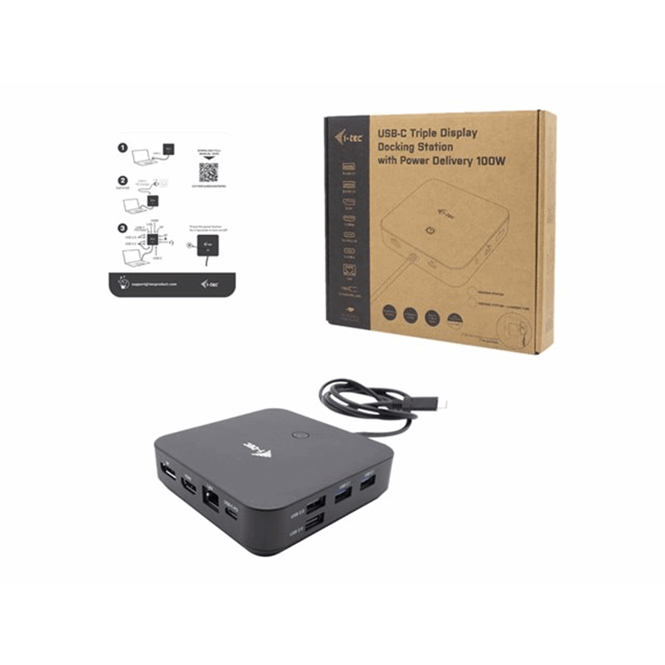 I-TEC USB-C HDMI Dual DP Docking Station