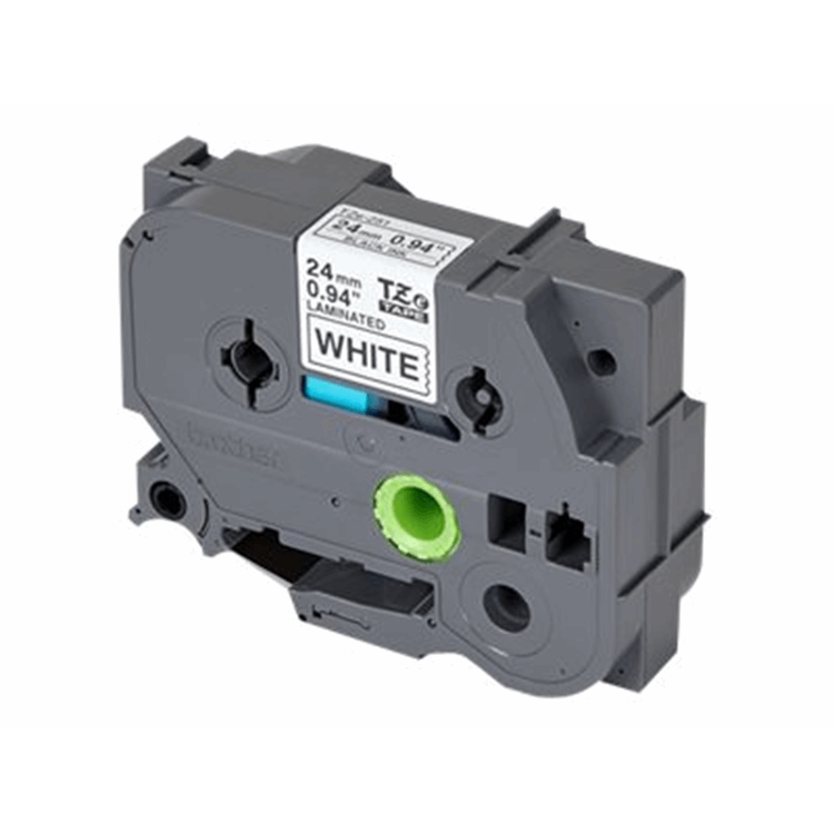 TZe251 24mm x 8m Standard laminated Blac TZe251 24mm x 8m Standard laminated Blac