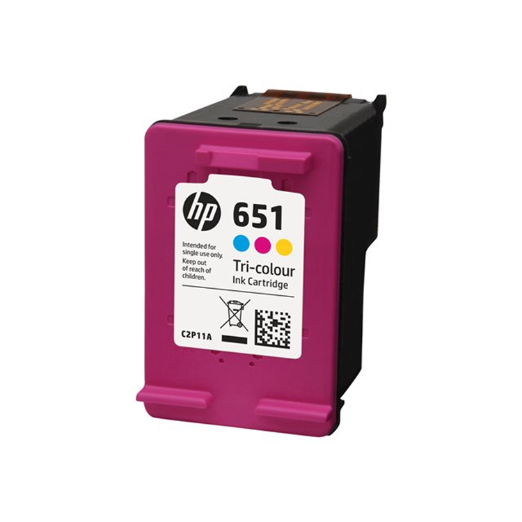HP 651 Inkt Cartridge Drie-kleuren