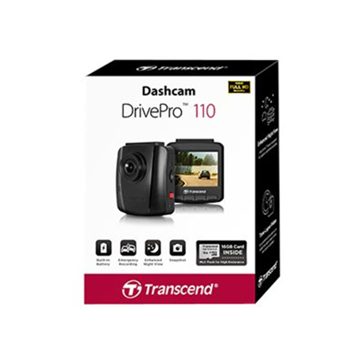 TRANSCEND 32GB Dashcam DrivePro 110 TRANSCEND 32GB Dashcam DrivePro 110