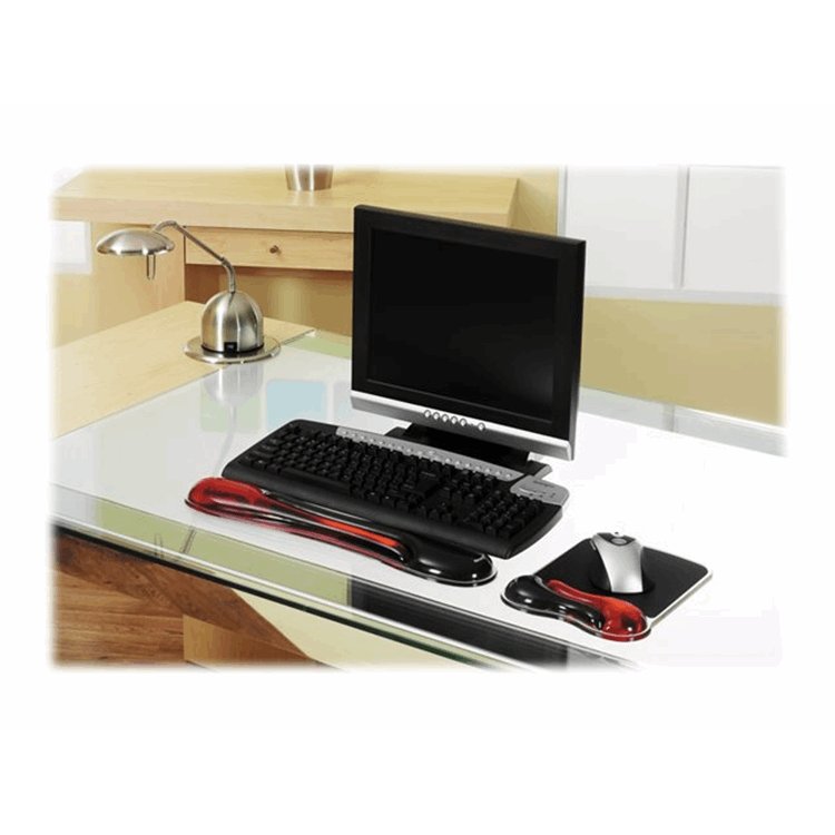 Crystal Wristrest Wave/gel red+black Crystal Wristrest Wave/gel red+black