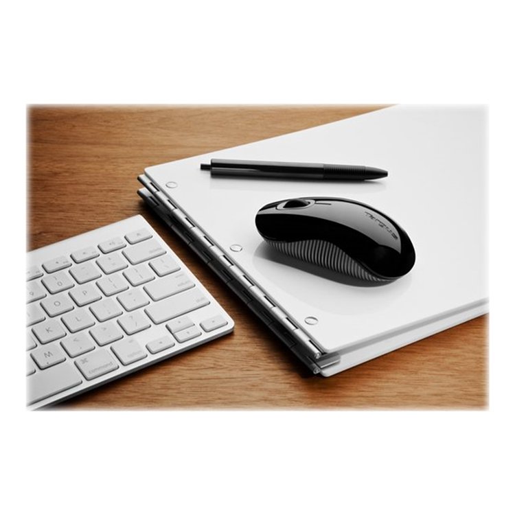 Bluetrace Wireless Mouse Black. Black. Plastic Bluetrace Wireless Mouse Black. Black. Plastic