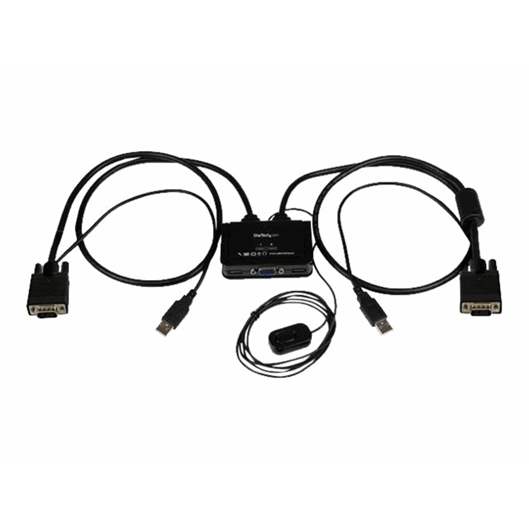 2 Port USB VGA Cable KVM Switch 2 Port USB VGA Cable KVM Switch
