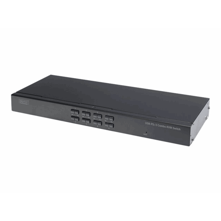 8 port Combo KVM switch, 1 user, 8 PCs, 8 port Combo KVM switch, 1 user, 8 PCs,