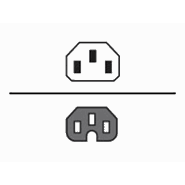 2m PwrCbl PDU t/SwtchIEC C14M-IEC C15F