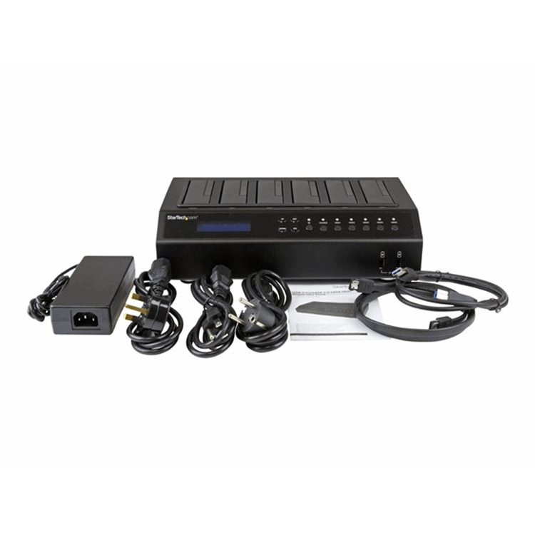 USB 3.0 / eSATA 1:5 HDD Duplicator Dock USB 3.0 / eSATA 1:5 HDD Duplicator Dock