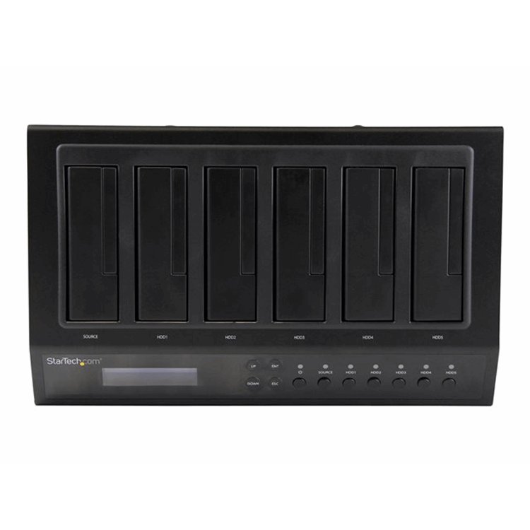 USB 3.0 / eSATA 1:5 HDD Duplicator Dock USB 3.0 / eSATA 1:5 HDD Duplicator Dock