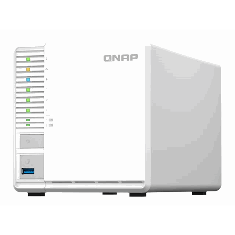 TS-364-8G 3 Bay 8 GB 1x 2.5GbE 2x USB3.2