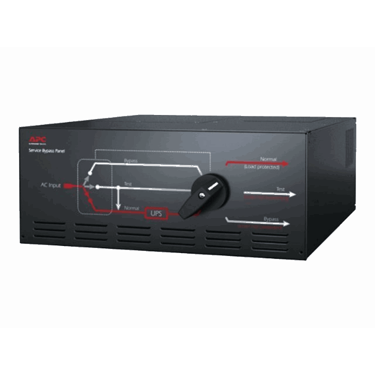 APC SERVICE BYPASS PANEL 200/208/230/240V 125A HW INPUT/OUTPUT APC SERVICE BYPASS PANEL 200/208/230/240V 125A HW INPUT/OUTPUT