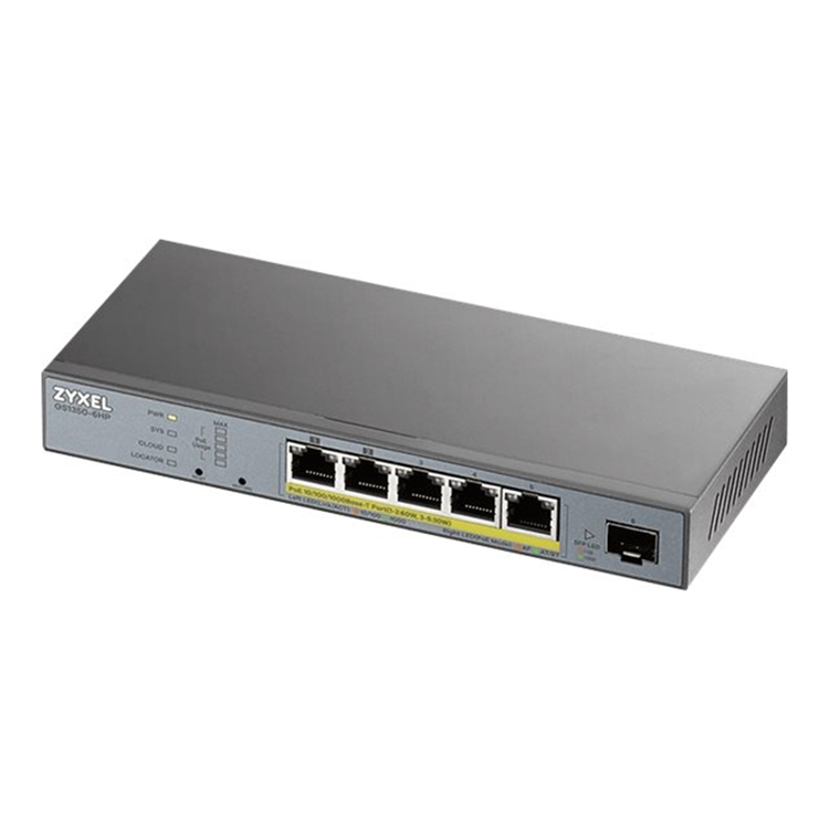 6 Port managed CCTV PoE Switch long ran 6 Port managed CCTV PoE Switch long ran