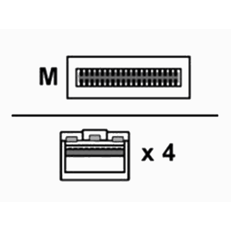 HPE BLc QSFP+to 4x10G SFP+AOC 15m Opt HPE BLc QSFP+to 4x10G SFP+AOC 15m Opt