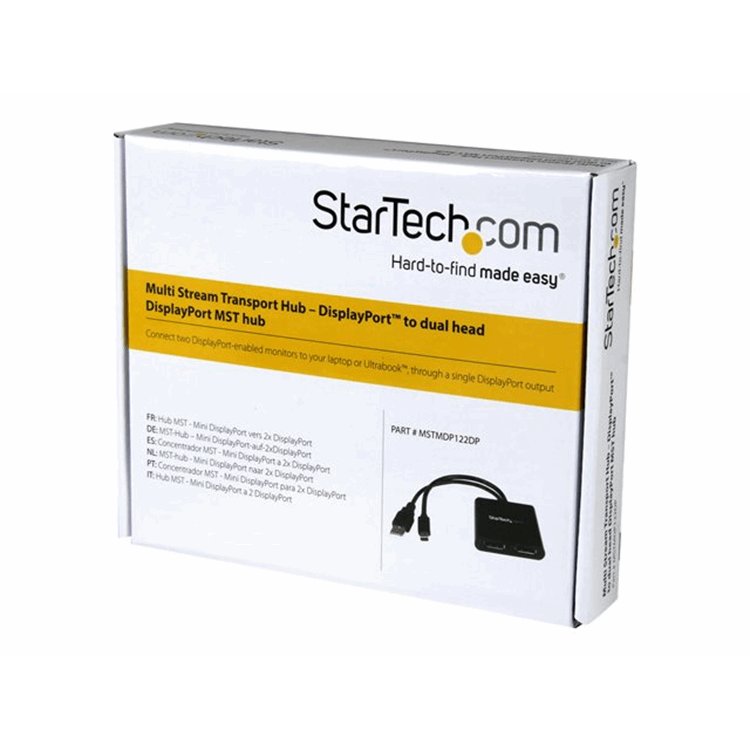 MST Hub - mDP to 2x DisplayPort MST Hub - mDP to 2x DisplayPort