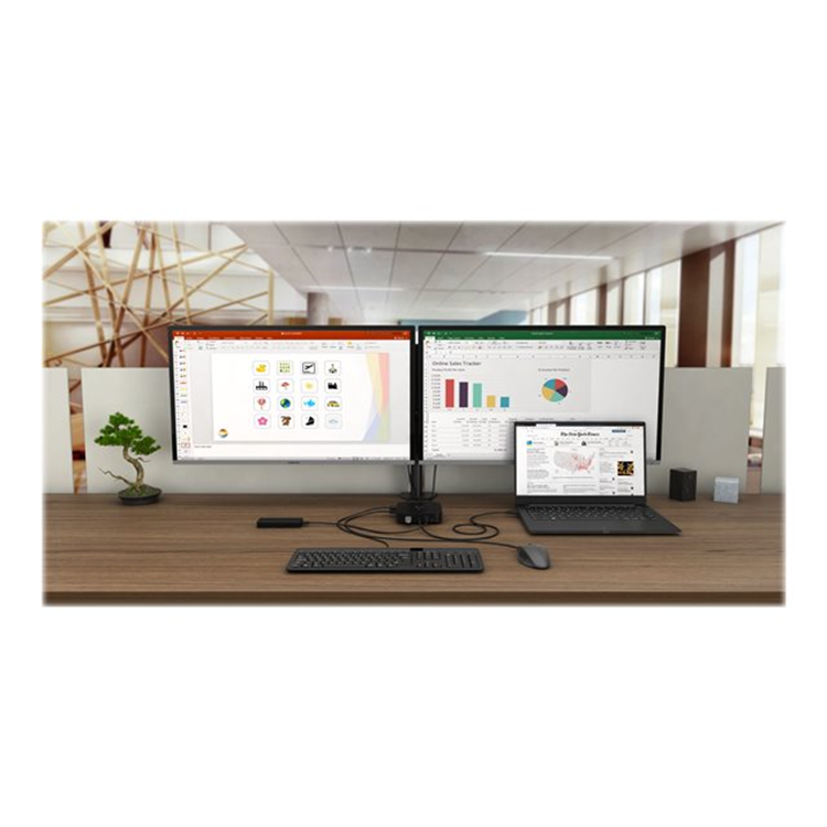 i-tec USB-C HDMI DP Dock PD100W 2x LCD +