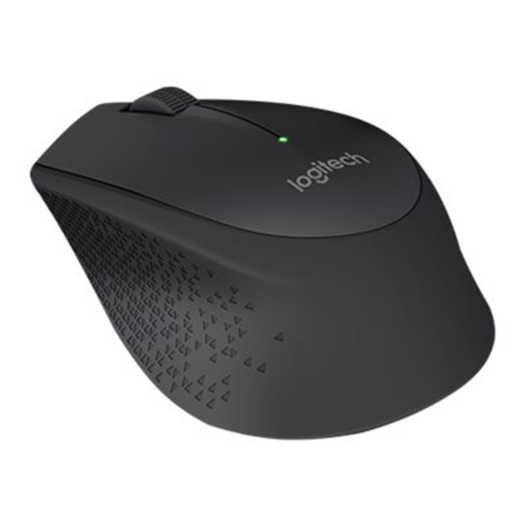 Logitech Wireless Mouse M320 - BLACK - 2.4GHZ - EWR2 Logitech Wireless Mouse M320 - BLACK - 2.4GHZ - EWR2