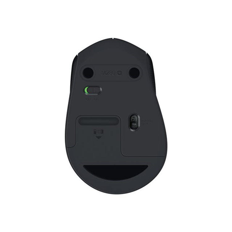 Logitech Wireless Mouse M320 - BLACK - 2.4GHZ - EWR2 Logitech Wireless Mouse M320 - BLACK - 2.4GHZ - EWR2