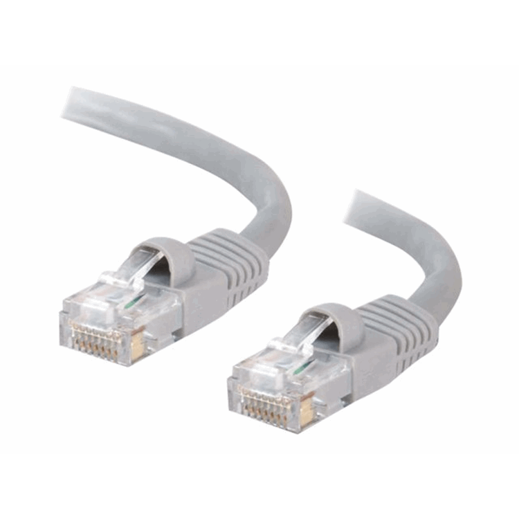 Cbl/1M Mlded/Btd Grey CAT5E PVC UTP PAT Cbl/1M Mlded/Btd Grey CAT5E PVC UTP PAT