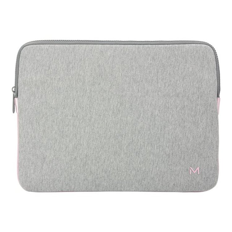 Skin Memory Foam Sleeve 12.5-14i - Greyand Pink Skin Memory Foam Sleeve 12.5-14i - Greyand Pink