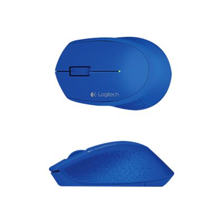 Logitech Wireless Mouse M320 - BLUE - 2.4GHZ - EWR2 Logitech Wireless Mouse M320 - BLUE - 2.4GHZ - EWR2