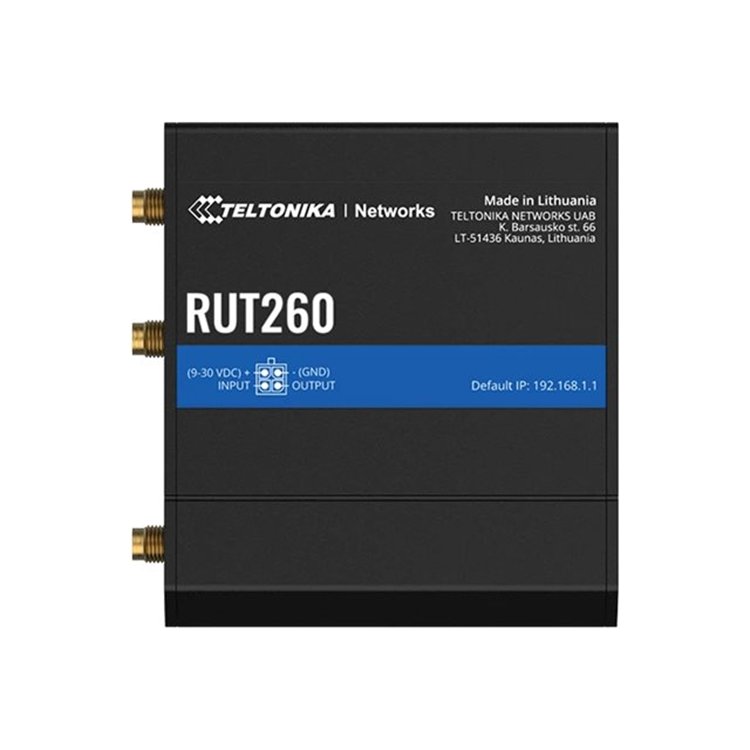 TELTONIKA RUT260 4G Industry Router TELTONIKA RUT260 4G Industry Router