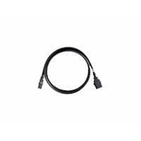 6 locking cables 0.5M black IEC C-14/13