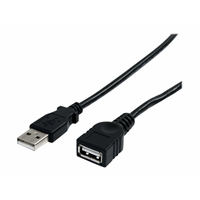 3FT BLACK USB 2.0 EXTENSION CABLE A 3FT BLACK USB 2.0 EXTENSION CABLE A