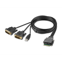 2-Port Dual Head DVI Modular Secure KVM