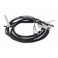 HP BLc 40G QSFP+ 4x10G SFP+ 3m DAC Cable
