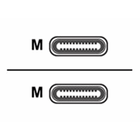 USB 3 Type C to C Cable 0.6m