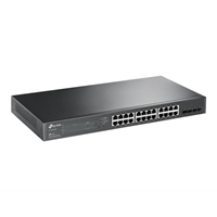 JetStream 28-Port Gigabit Smart Switch with 24-Port PoE+ JetStream 28-Port Gigabit Smart Switch with 24-Port PoE+