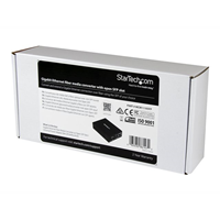 Fiber Media Converter with Open SFP Slot