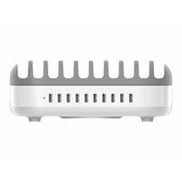 10 Port USB Charg Dock station WHT UK 10 Port USB Charg Dock station WHT UK