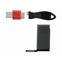 USB Port Lock /w Cable Guard Rectangular