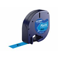 Tape/Plastic Blue 12mx4mm f LetraTag Tape/Plastic Blue 12mx4mm f LetraTag